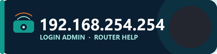 192.168.254.254 Login Admin Logo
